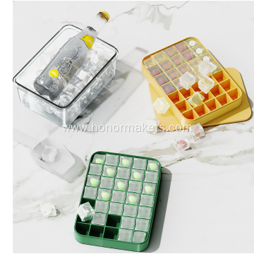 Silicone Ice Block Tray With Lid